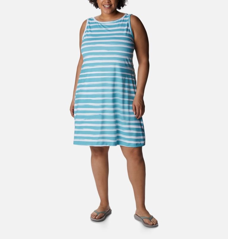 Rochie Columbia Chill River Printed Dama Dungi | Plus Size TBMZQ0198